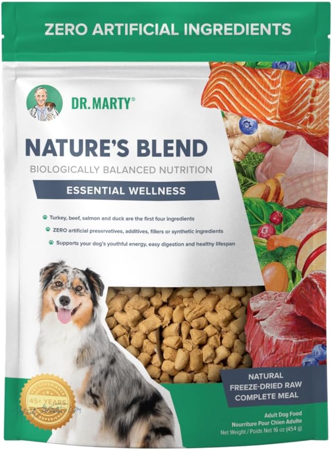 Natures Blend DR Marty's Dog Food 16oz - Essential Wellness Blend