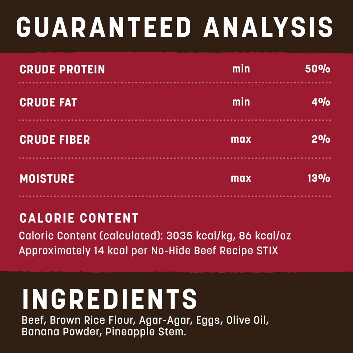 Earth Animal No-Hide Stix Dog Chews – Beef Flavor, 1.6 oz, Rawhide-Free, Long-Lasting Treats for Small Dogs & Cats