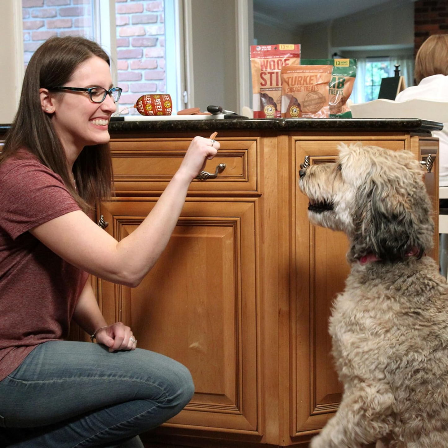 Happy Howie’s Soft Meat Roll Dog Treats – Beef, Lamb & Turkey, 12 oz (Pack of 3) – Natural Ingredients, Made in USA