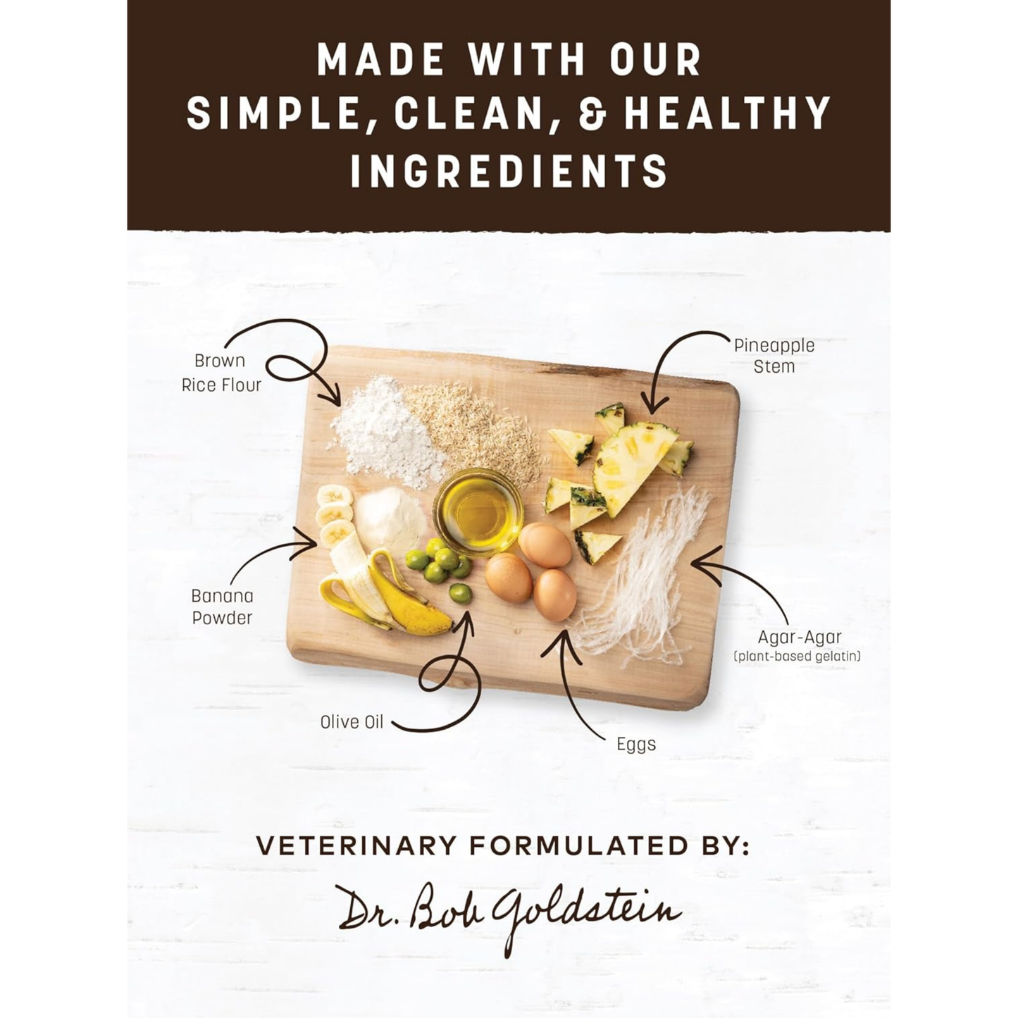 Earth Animal No-Hide Large Peanut Butter Chews – Rawhide-Free Long-Lasting Dog Treats for Aggressive Chewers, 7 oz