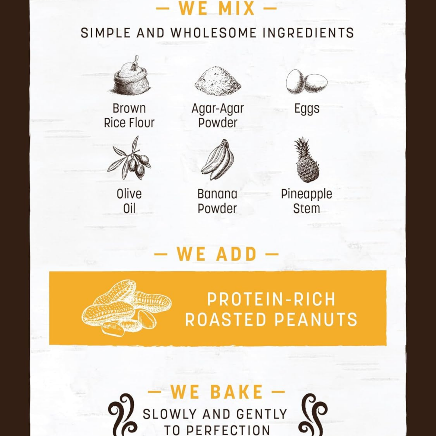 Earth Animal No-Hide Large Peanut Butter Chews – Rawhide-Free Long-Lasting Dog Treats for Aggressive Chewers, 7 oz