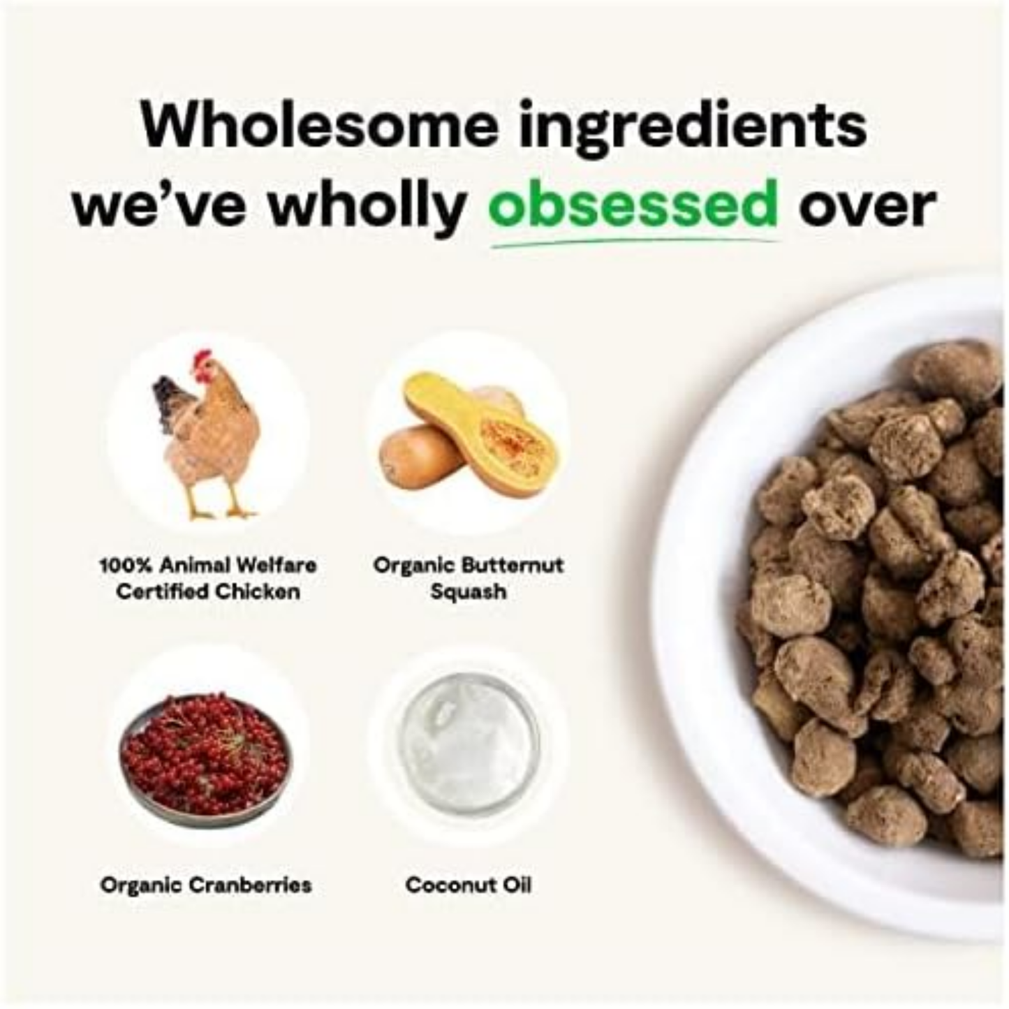 Open Farm Freeze-Dried Raw Dog Food – Harvest Chicken Recipe, 31.5 oz | Humanely Raised Meat & Non-GMO Superfoods