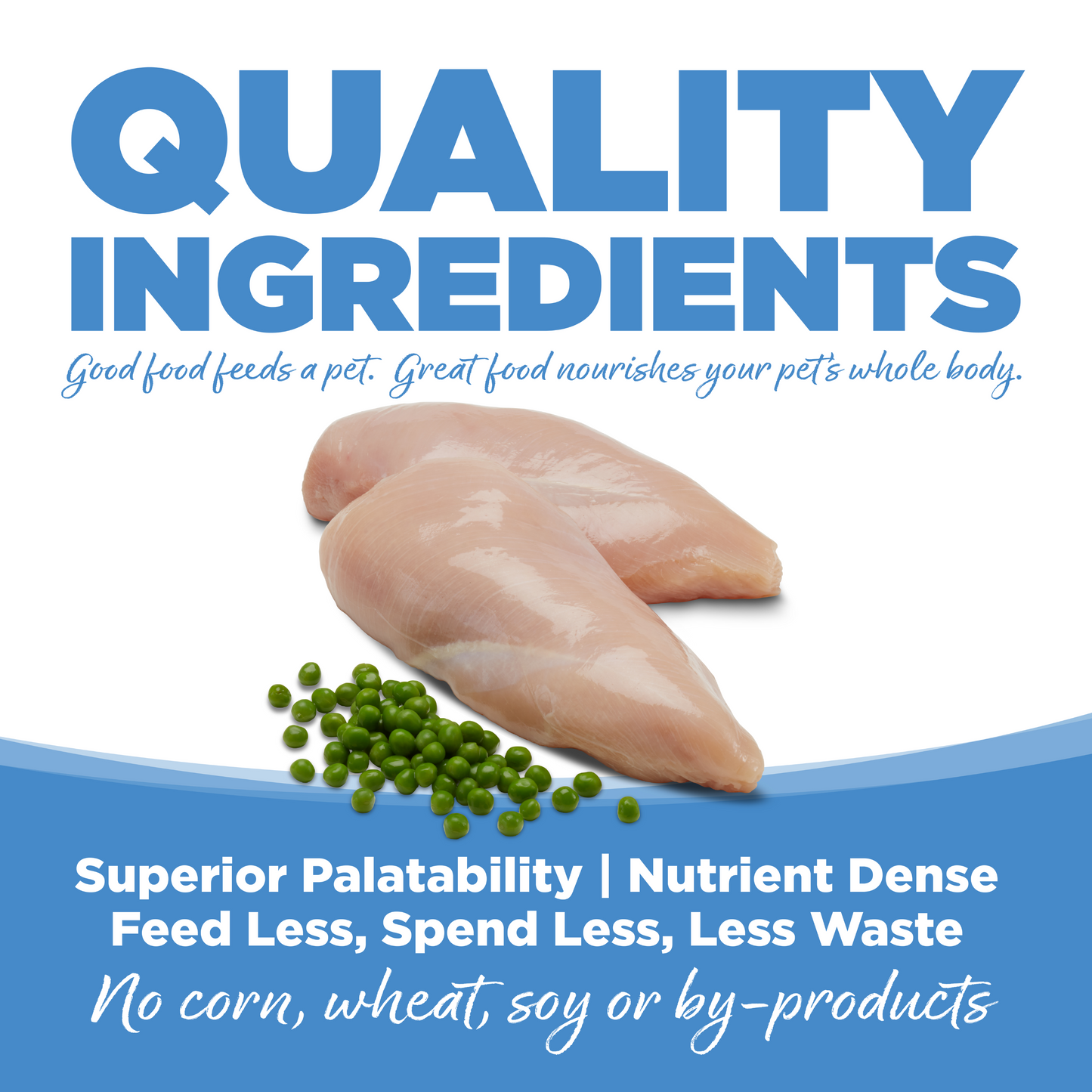 NutriSource Pure Vita Grain-Free Cat Food – Chicken & Peas, 6.6LB