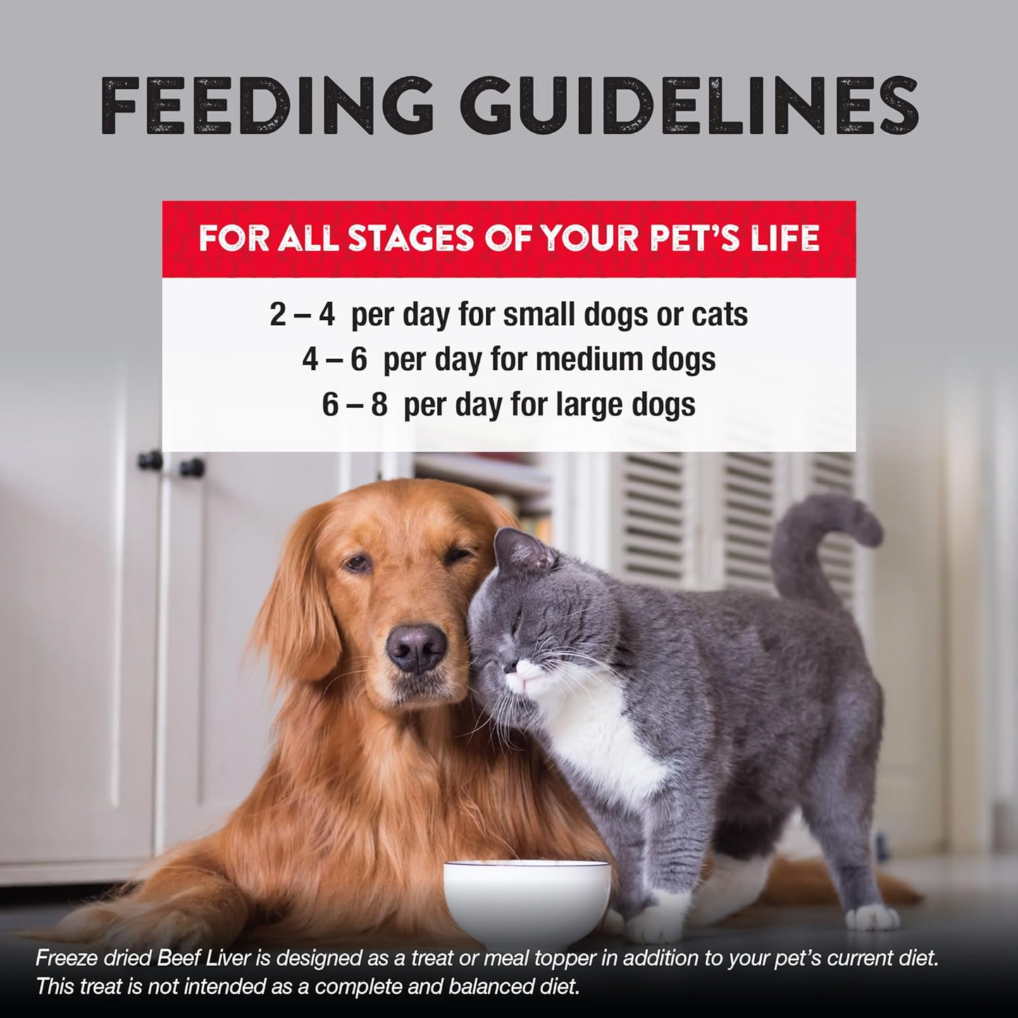 Northwest Naturals Raw Rewards Freeze-Dried Beef Liver Treats – 10 oz, for Dogs & Cats